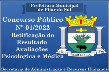 CONCURSO PÚBLICO - EDITAL Nº 01/2022