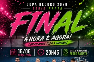 Final da Copa Record 2026 – Série Prata - 6 de junho, às 20h45
