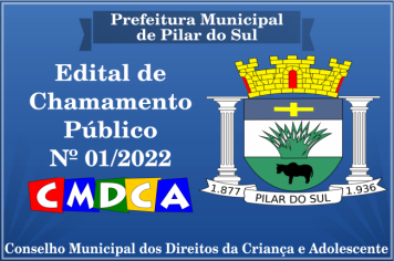 Edital de Chamamento Público Nº 01/2022 CMDCA