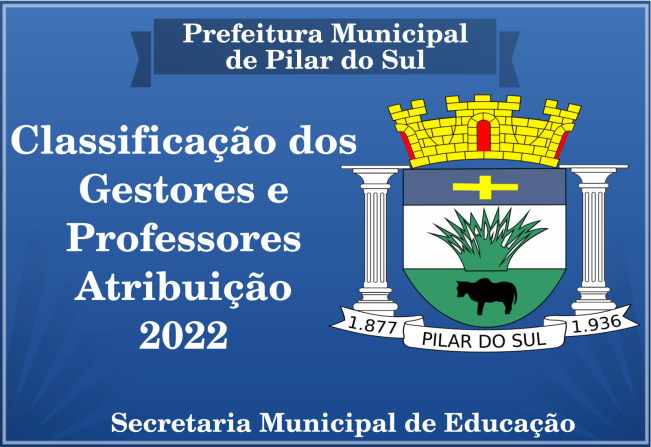 Classificação dos Gestores e Professores 2022