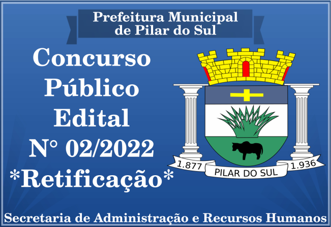 CONCURSO PÚBLICO - EDITAL Nº 02/2022