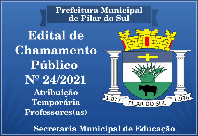 Edital de Chamamento Público 24/2021