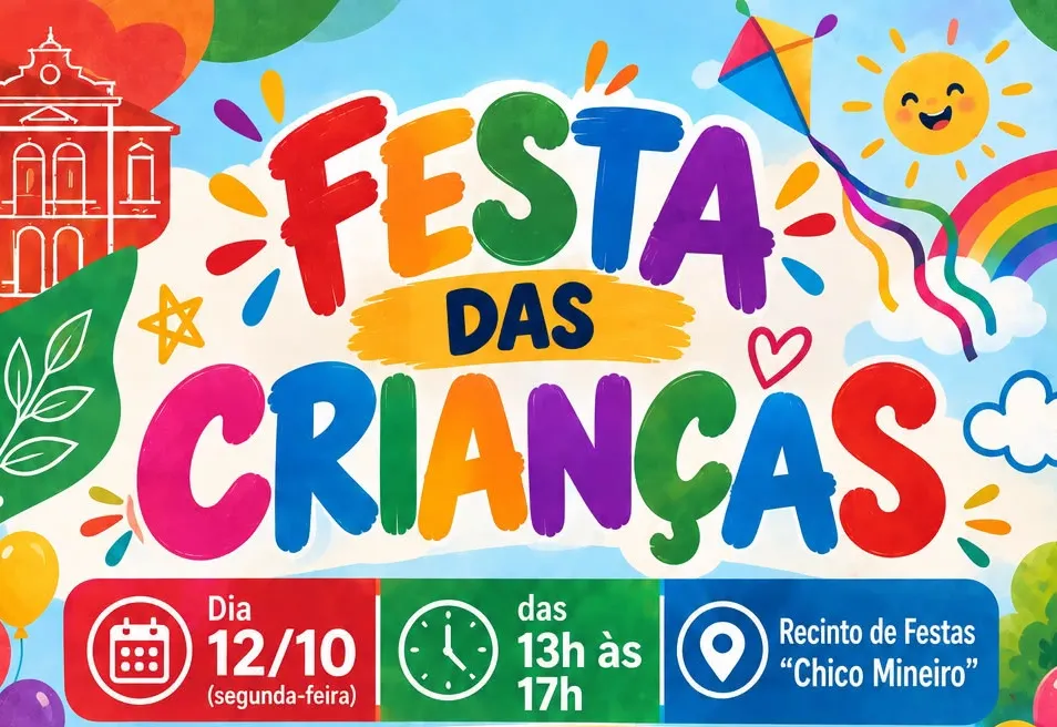 Festa das Crianças no dia 12 de outubro