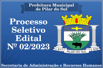 PROCESSO SELETIVO - EDITAL Nº 02/2023