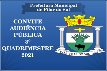 AUDIÊNCIA PÚBLICA - 3º QUADRIMESTRE/2021