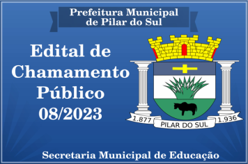 Edital de Chamamento Público 08/2023