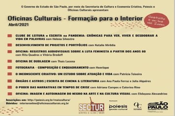 Oficinas Culturais 2021