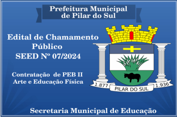 Edital de Chamamento Público SEED 07/2024