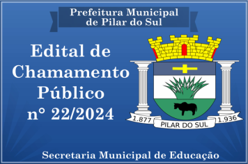 Edital de Chamamento Público n° 22/2024