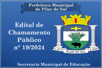 Chamamento Público 19/2024