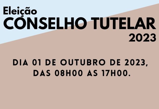 Eleição Conselho Tutelar 2023