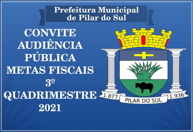 AUDIÊNCIA PÚBLICA - 3º QUADRIMESTRE/2021