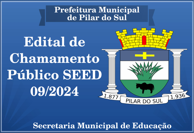 Edital de Chamamento Público 09/2024