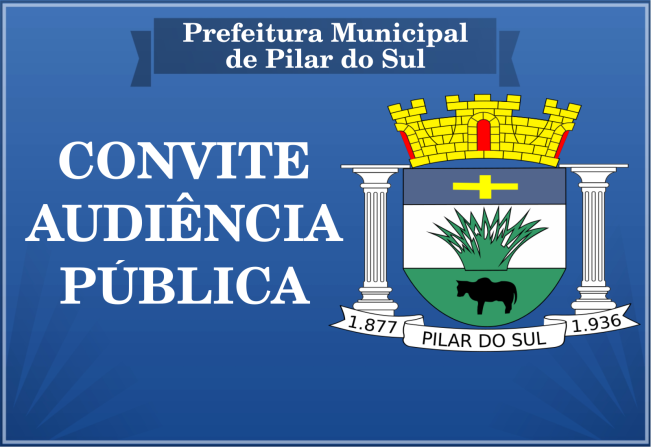 Convite para Audiências Públicas do 3º Quadrimestre de 2023
