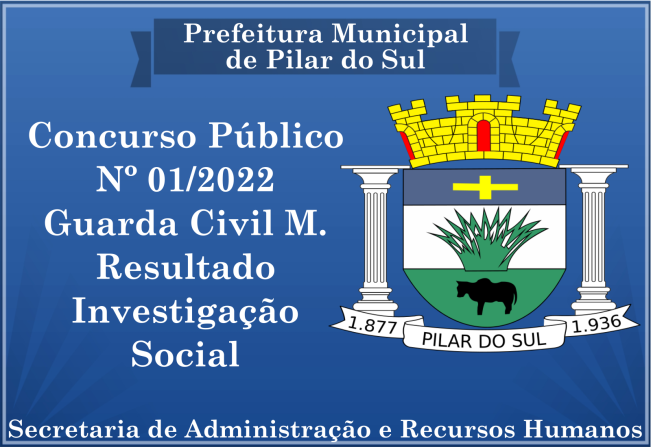 CONCURSO PÚBLICO - 01/2022 GCM