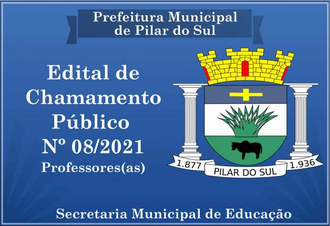Edital de Chamamento Público nº 08/2021
