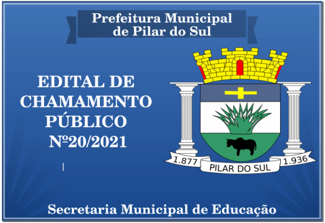 EDITAL DE CHAMAMENTO PÚBLICO N° 20/2023