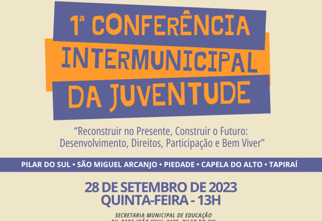 1ª Conferência Intermunicipal da Juventude