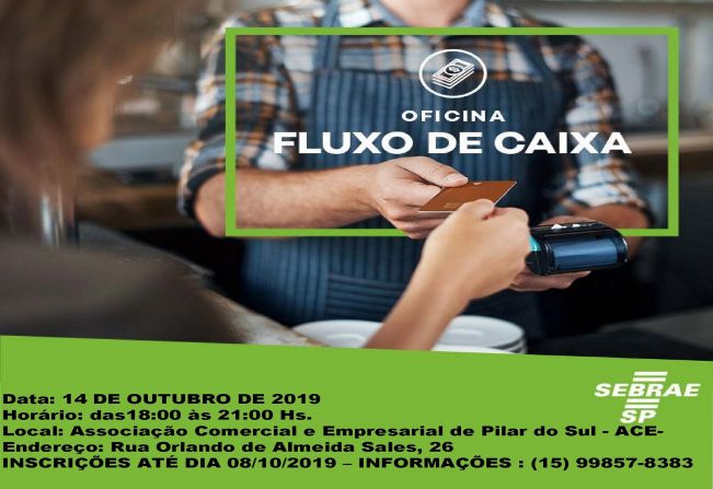 SEBRAE OFICINA FLUXO DE CAIXA