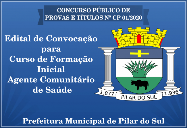 EDITAL DE CONVOCAÇÃO PARA CURSO DE FORMAÇÃO INICIAL 